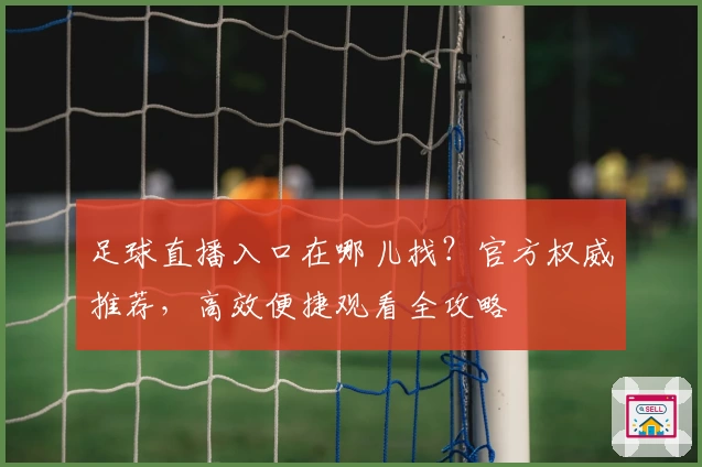 足球直播入口在哪儿找？官方权威推荐，高效便捷观看全攻略
